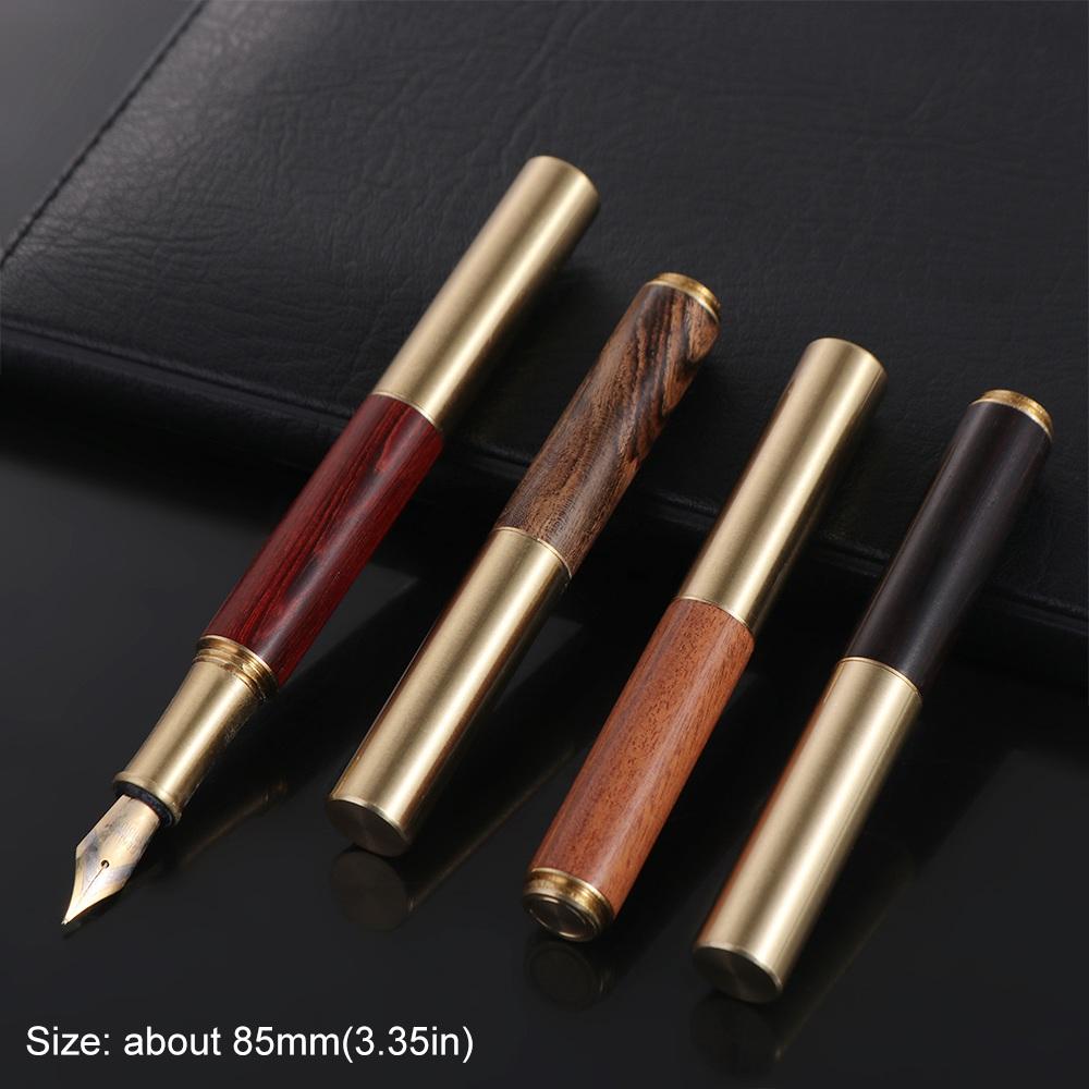 Luxury Durable Calligraphy Fountain Pen Smooth Writing Stainless Steel Business Signature Artist Office Accessory