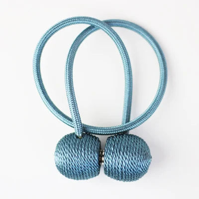 BELAVENIR Magnetic Curtain Tieback High Quality Clip Curtains Buckle Holder Decorative Home Polyester Curtains Accessories