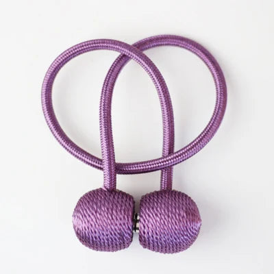 BELAVENIR Magnetic Curtain Tieback High Quality Clip Curtains Buckle Holder Decorative Home Polyester Curtains Accessories