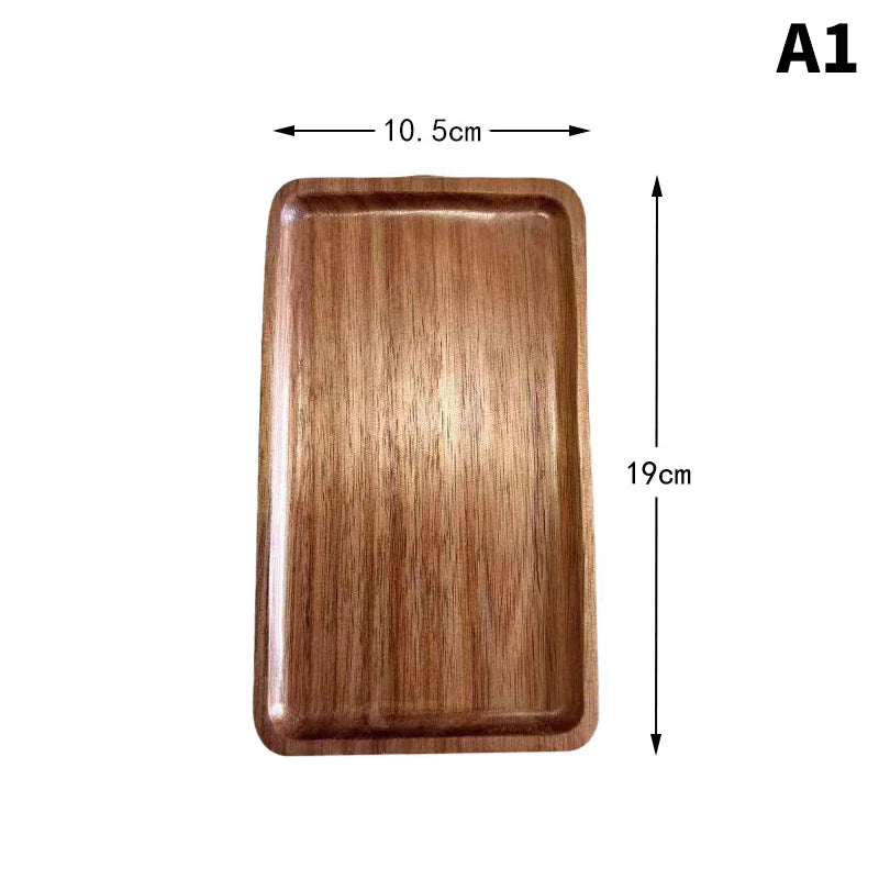Zen Living: A Minimalist Wooden Serving Platter