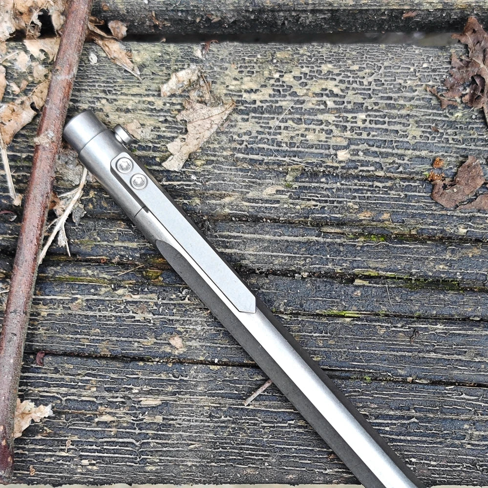 EDC Titanium Alloy Pen Multi-functional Portable Outdoor Writing Tool Pocket Size for Collection