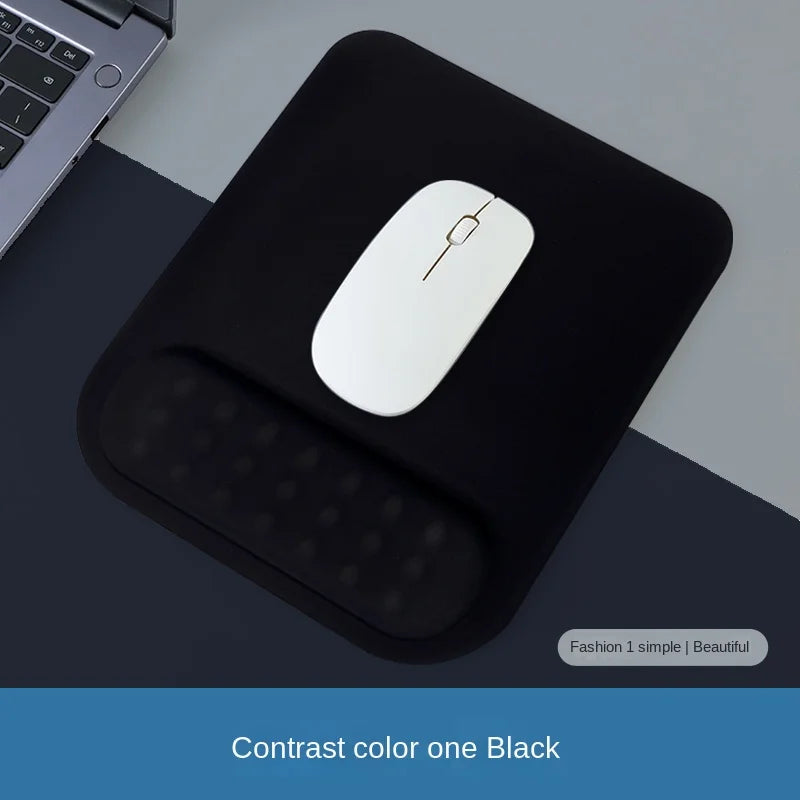 Ergonomic Anti-Slip Silicone Mouse Pad with Memory Foam Wrist Rest for Gaming And Office Use Comfortable Non-Slip Computer Accessory