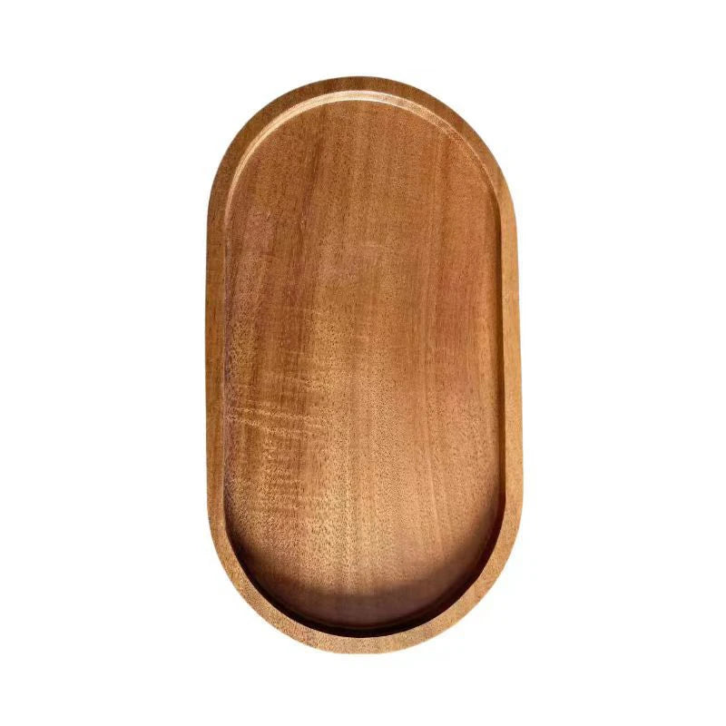 Zen Living: A Minimalist Wooden Serving Platter