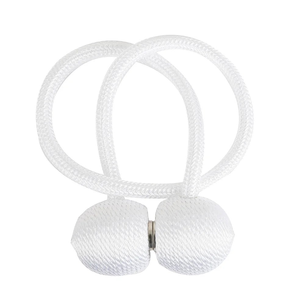 BELAVENIR Magnetic Curtain Tieback High Quality Clip Curtains Buckle Holder Decorative Home Polyester Curtains Accessories