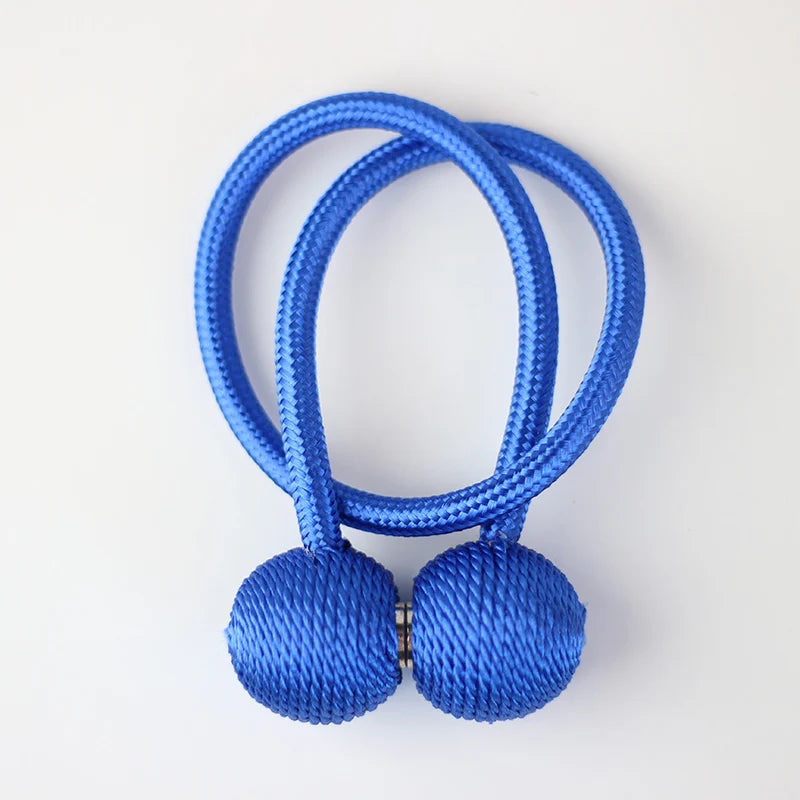 BELAVENIR Magnetic Curtain Tieback High Quality Clip Curtains Buckle Holder Decorative Home Polyester Curtains Accessories
