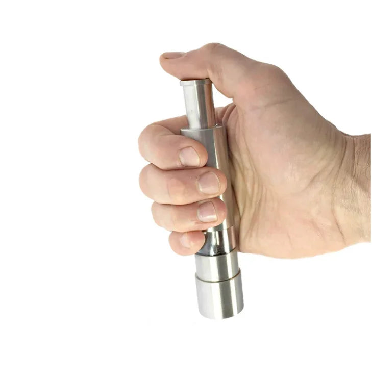 Stainless Steel Thumb Push Spice Grinder Efficient Pepper Salt Mill Eco-Friendly Kitchen Tool for Spices