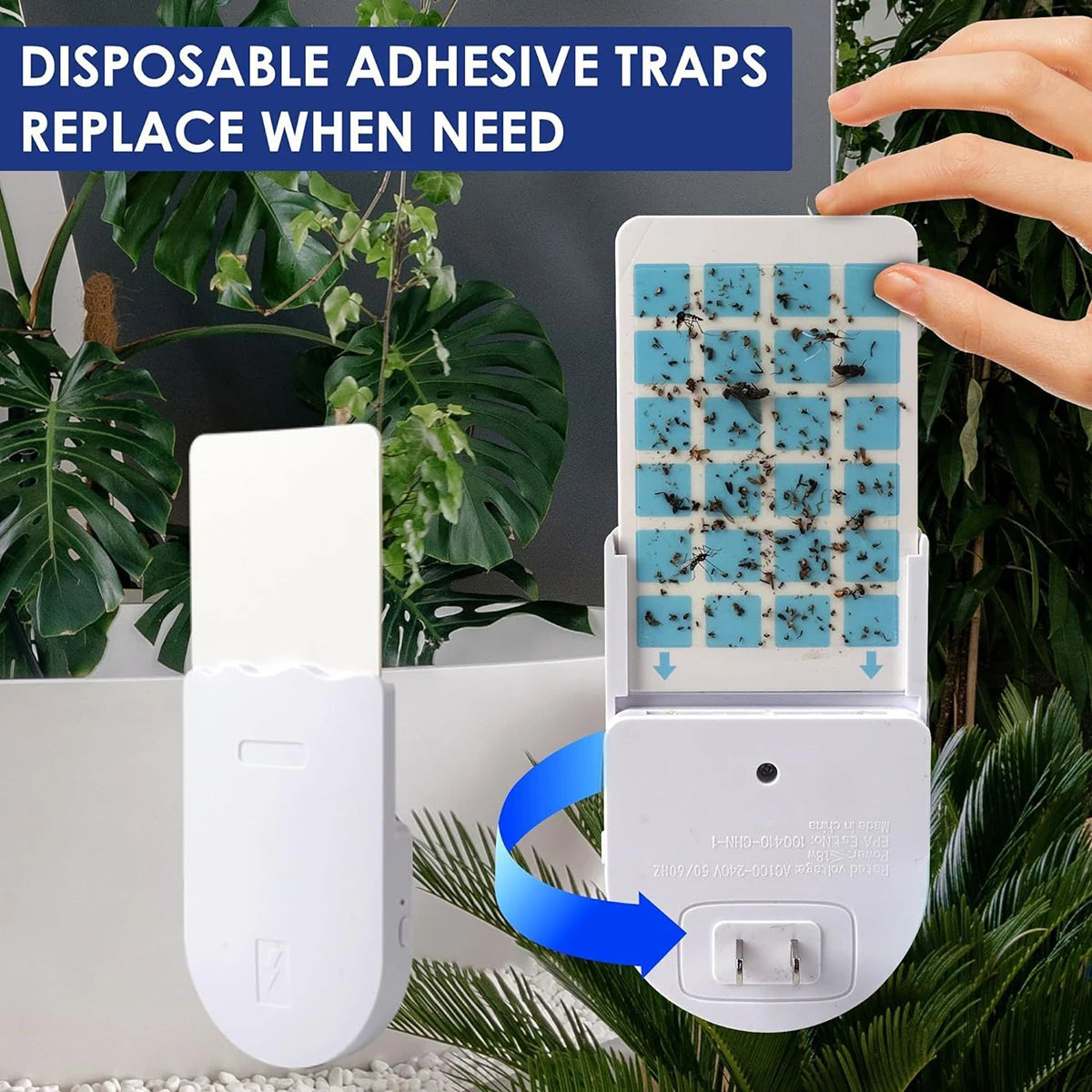 Dual-Function Mosquito Lamp: Silent Trap & Adjustable Nightlight