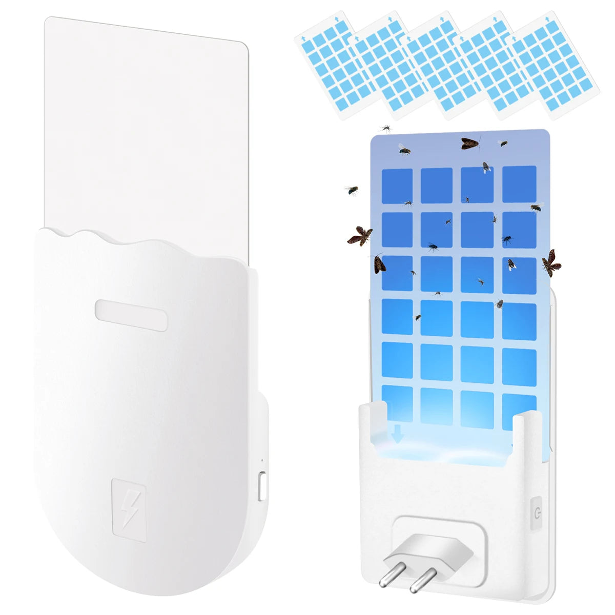 Dual-Function Mosquito Lamp: Silent Trap & Adjustable Nightlight