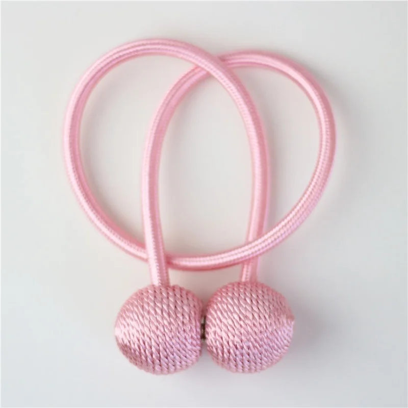 BELAVENIR Magnetic Curtain Tieback High Quality Clip Curtains Buckle Holder Decorative Home Polyester Curtains Accessories