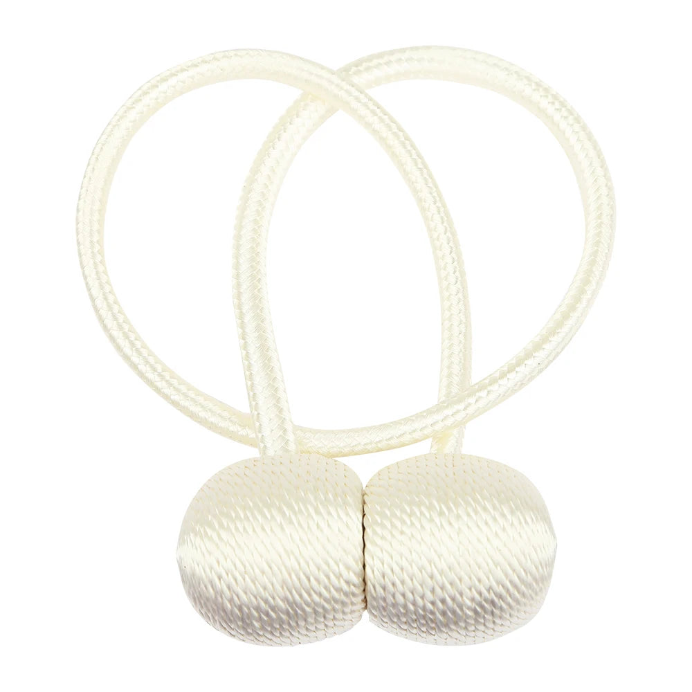 BELAVENIR Magnetic Curtain Tieback High Quality Clip Curtains Buckle Holder Decorative Home Polyester Curtains Accessories