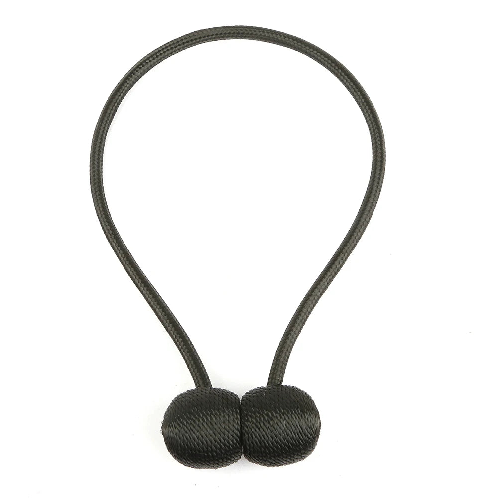 BELAVENIR Magnetic Curtain Tieback High Quality Clip Curtains Buckle Holder Decorative Home Polyester Curtains Accessories