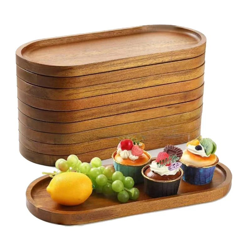 Zen Living: A Minimalist Wooden Serving Platter