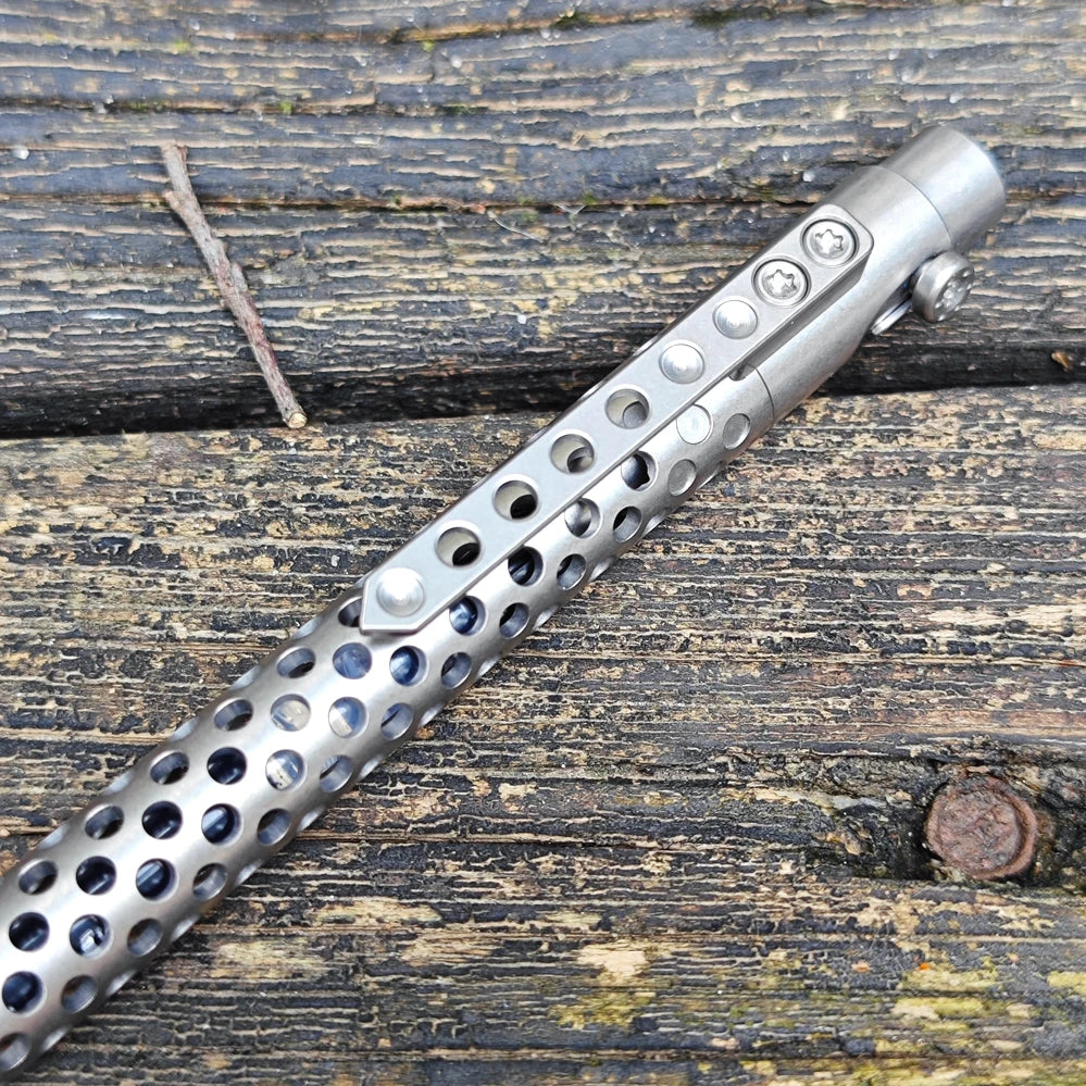 EDC Titanium Alloy Pen Multi-functional Portable Outdoor Writing Tool Pocket Size for Collection