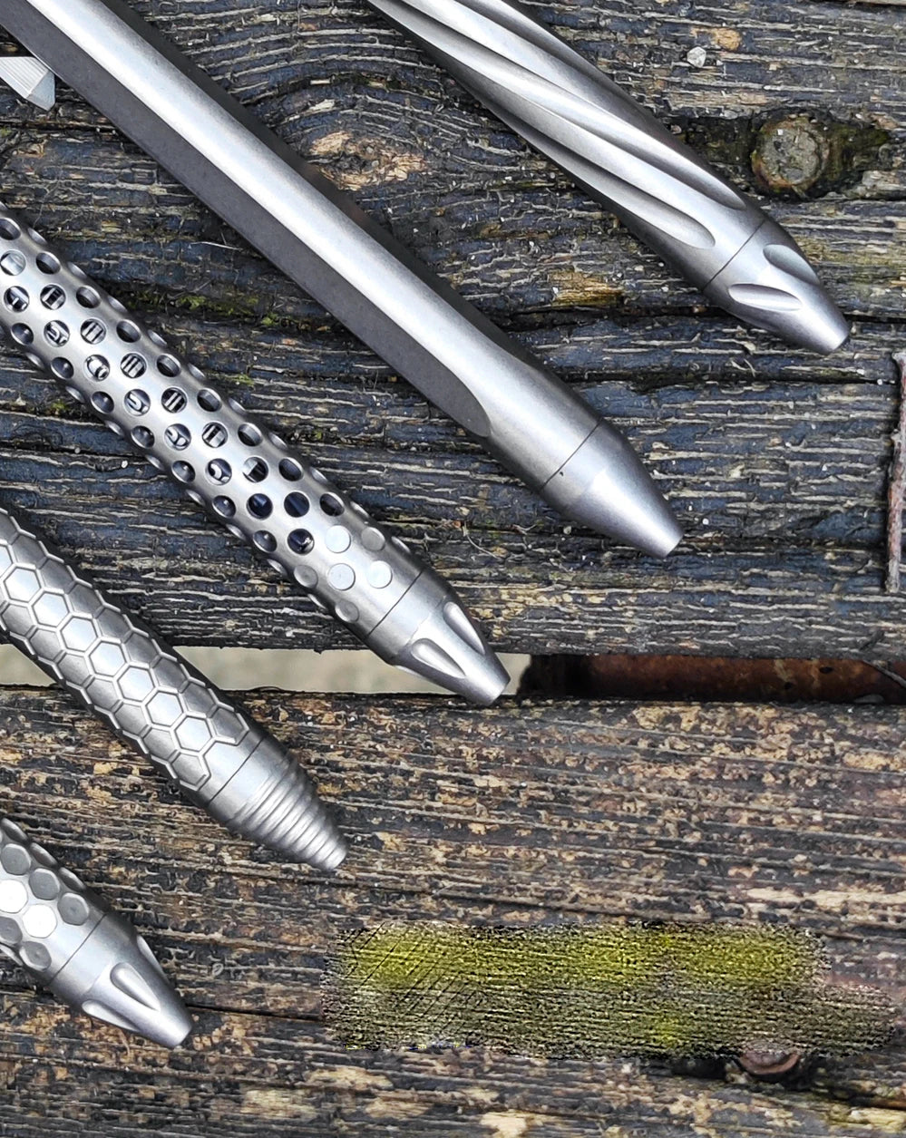 EDC Titanium Alloy Pen Multi-functional Portable Outdoor Writing Tool Pocket Size for Collection