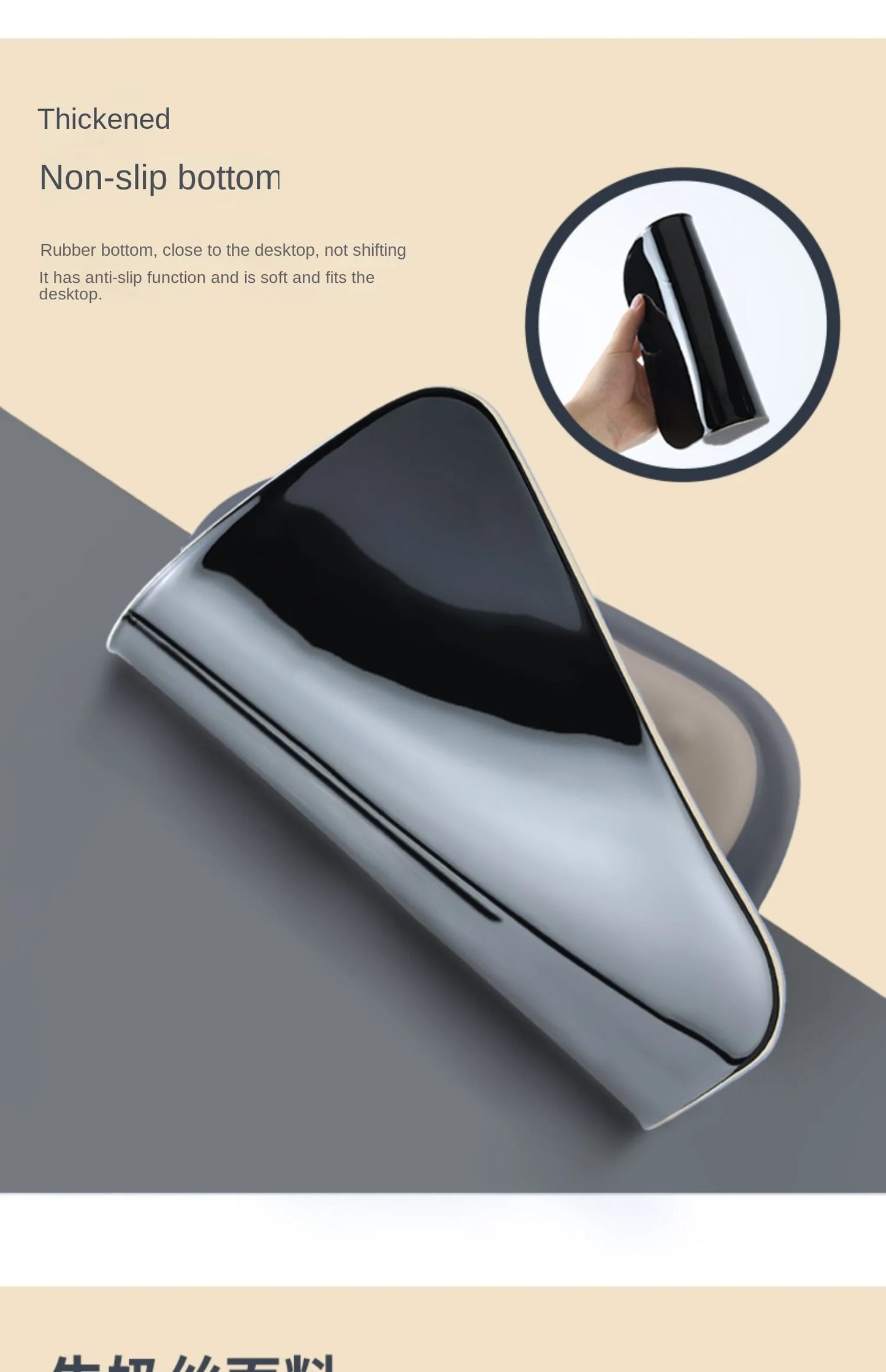 Ergonomic Anti-Slip Silicone Mouse Pad with Memory Foam Wrist Rest for Gaming And Office Use Comfortable Non-Slip Computer Accessory