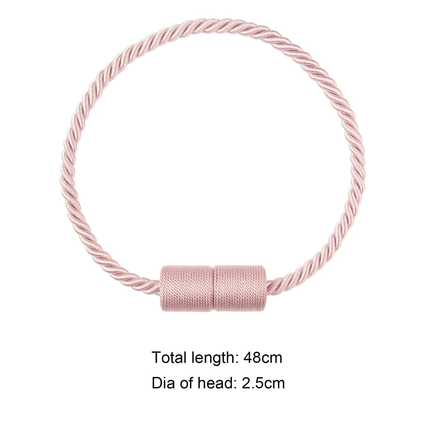 BELAVENIR Magnetic Curtain Tieback High Quality Clip Curtains Buckle Holder Decorative Home Polyester Curtains Accessories