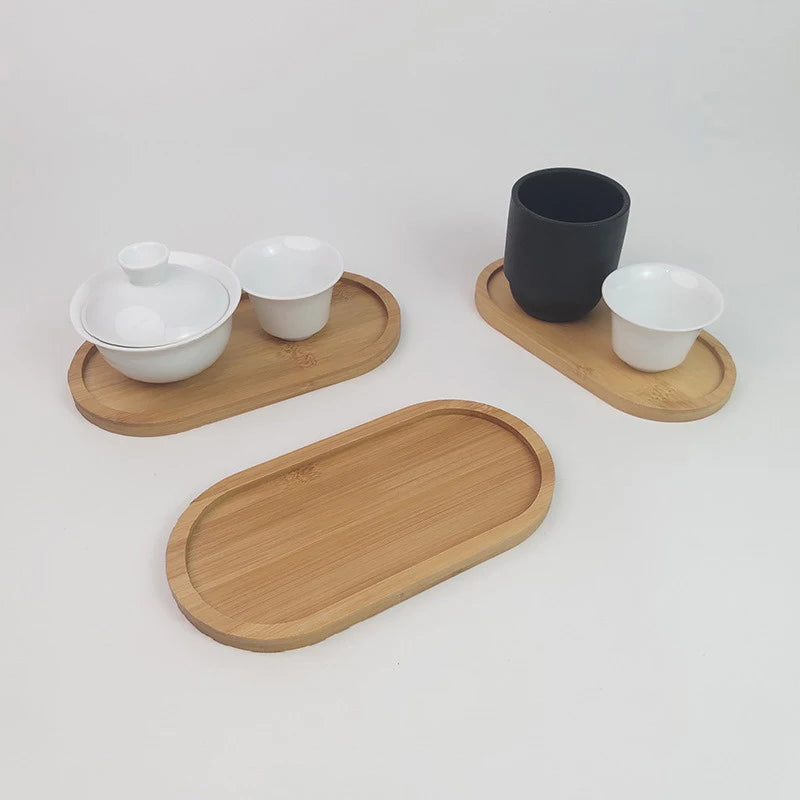Zen Living: A Minimalist Wooden Serving Platter