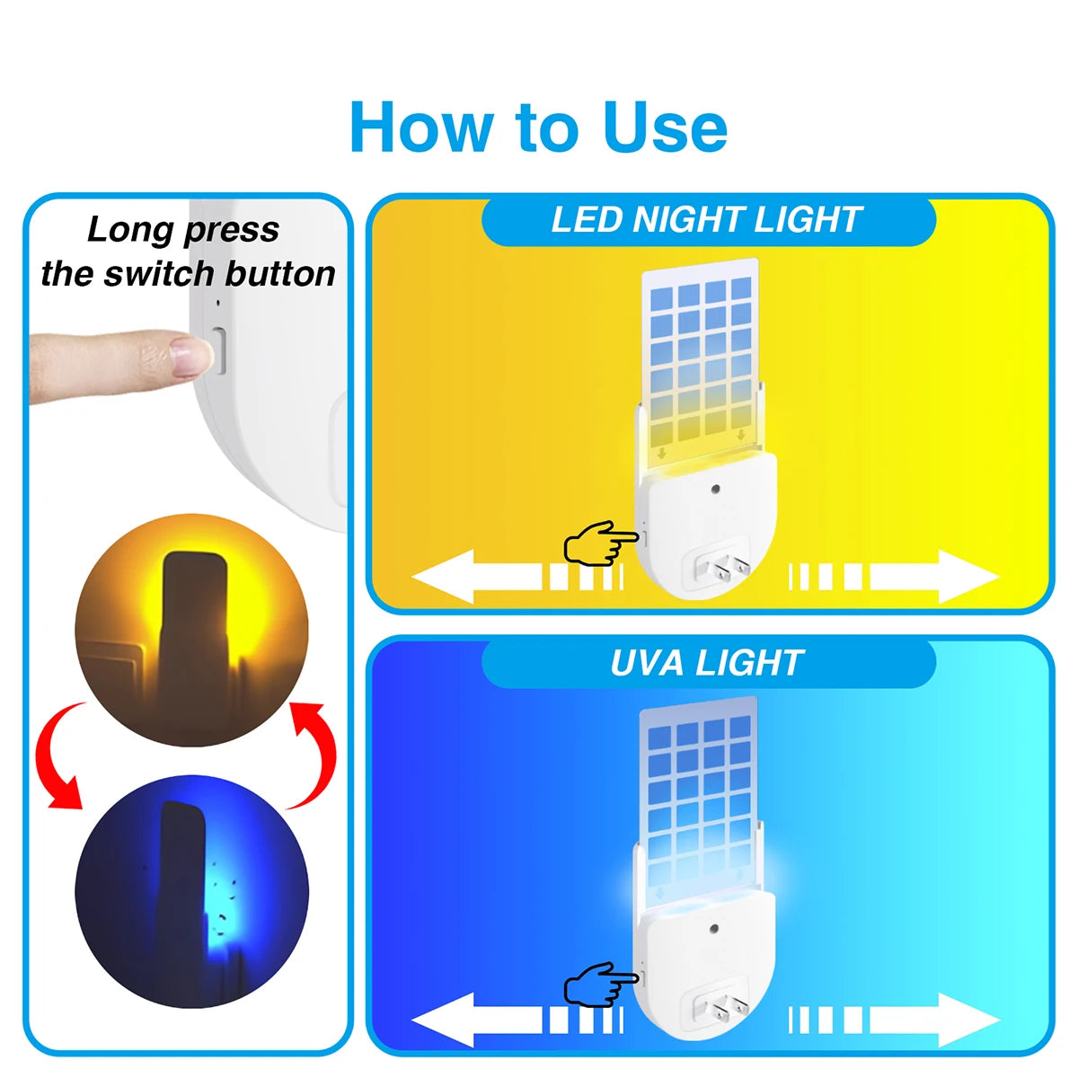 Dual-Function Mosquito Lamp: Silent Trap & Adjustable Nightlight
