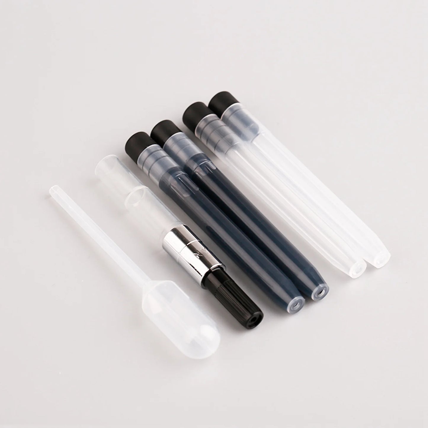 Moonman A1 A2 Fountain Pen Ink Sac Large Capacity 5.5 Caliber Press-Type Ink Bile with Plug for Writing Instruments
